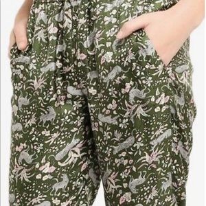 J. Crew Collection Pull-on Silk Cropped Pant